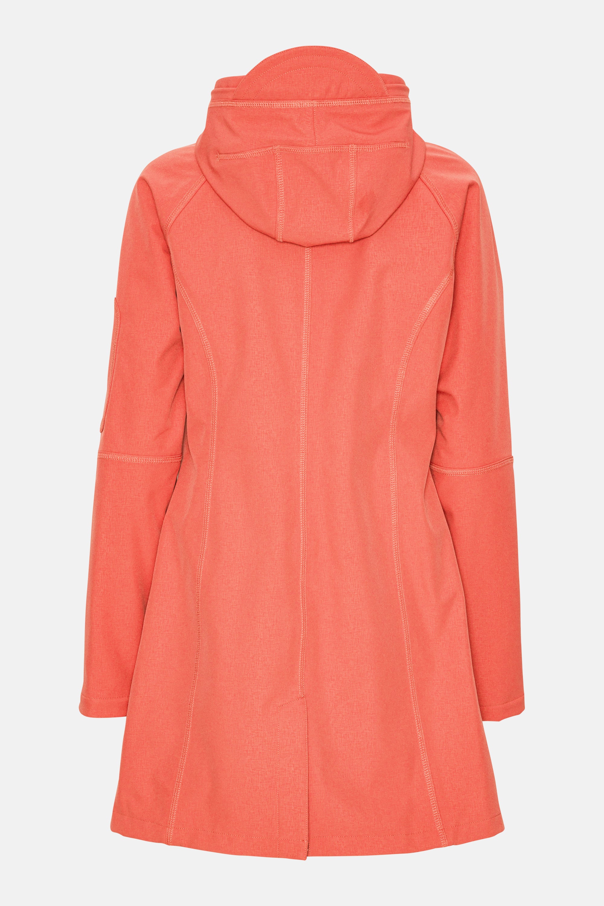 Softshell Regenmantel - Spiced Coral